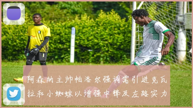 阿森纳主帅帕洛尔强调需引进克瓦拉和小蜘蛛以增强中锋及左路实力